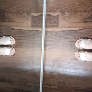 SOREL Sandals in Cream and Tan